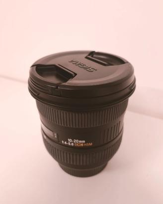 Obiettivo Grandangolo Sigma 10-20mm f/4-5.6 EX HSM