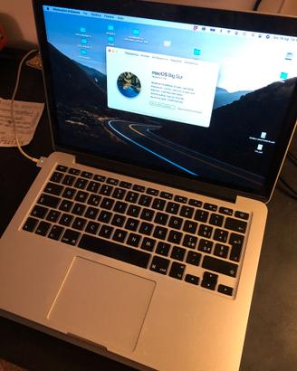 MacBook Pro retina 13" 2013 256/8 gb batterianuova