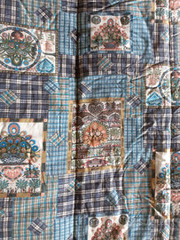 Trapunta matrimoniale double face