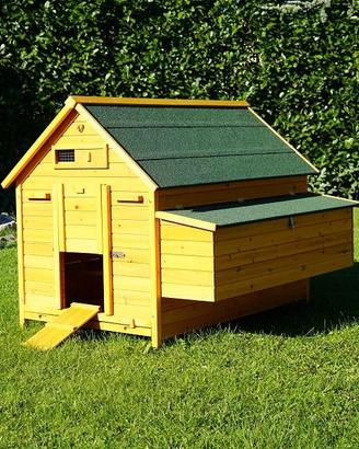 Pollaio Casetta  Legno Per Galline Cocincina XXXL