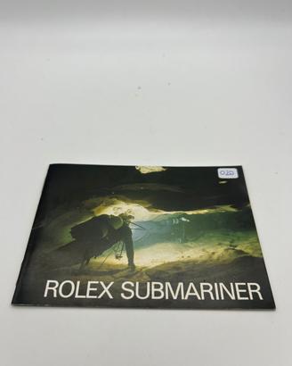 booklet submariner 1986