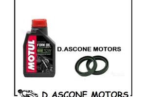 TMAX 2001 2003 COPPIA PARAOLI FORCELLA E OLIO 10W 