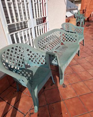 panca da giardino 