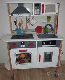 Cucina giocattolo in legno Playtive Lidl – complet