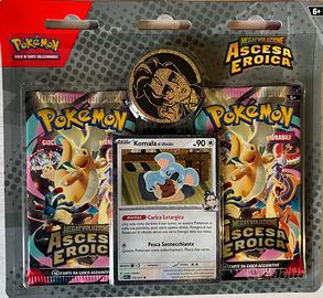 ASCESA EROICA blister Pokémon Komala di Ubaldo