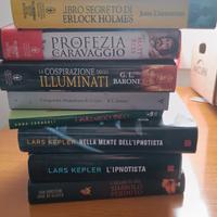 stock libri thriller, romanzi etc...