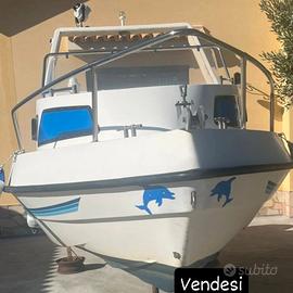 Barca a motore 40 cv 4 tempi yahmaa