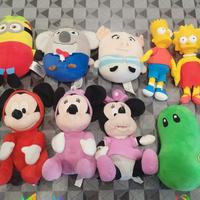 15 Peluche Disney, Lego, Peanuts, Trudy.. 