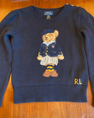 Maglione polo bear Ralph Lauren bambini