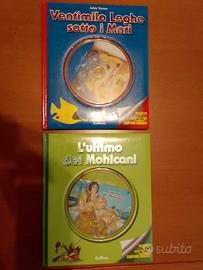 set di 2 libri per bambini con CD 