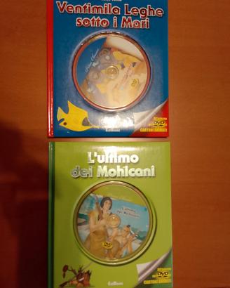 set di 2 libri per bambini con CD 