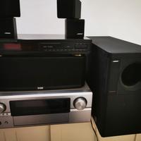 Amplificatore A/V Denon AVR 3805 a 7.1 canali + B&