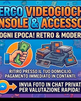 Compr0 console e videogiochi