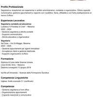 Segretaria receptionist