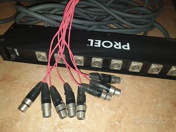 stage box audio Proel EBN8