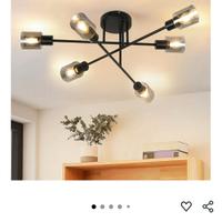 lampadario con 6 fiamme