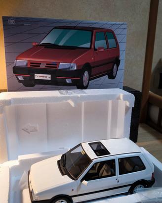 Modellino Fiat Uno Turbo Nuova scala 1:18