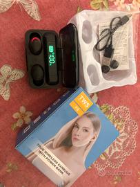 auricolari wireless with power bank