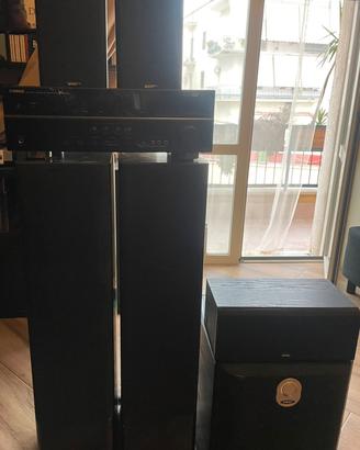 Impianto dolby energy con amplificatore pioneer