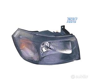 FANALE DESTRO PER FORD TRANSIT 00-06 FONDO NERO