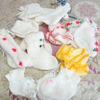 scarpette neonato fatto a mano