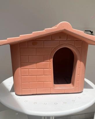 Casetta per cani/gatti da esterno in plastica