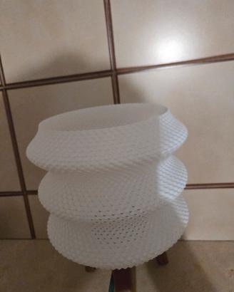 Lampada di design stampata in 3D/ personalizzabile