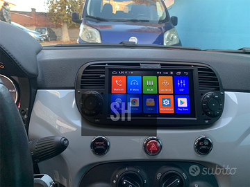 Subito - SH HOLDING AUTO - Autoradio CarPlay android touch screen FIAT 500  - Accessori Auto In vendita a Novara