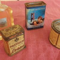 SCATOLE LATTA VINTAGE 