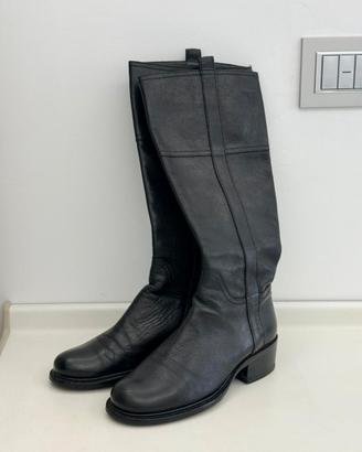 Stivali SHY Made in Italy in vero cuoio