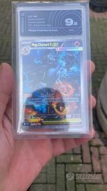 charizard x ex fiamme spettrali gradata