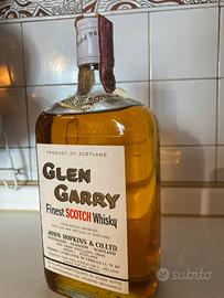 Whisky Glen Garry Finest Scotch Vintage Anni 70/80