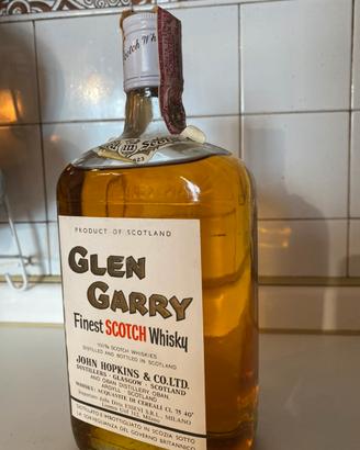 Whisky Glen Garry Finest Scotch Vintage Anni 70/80