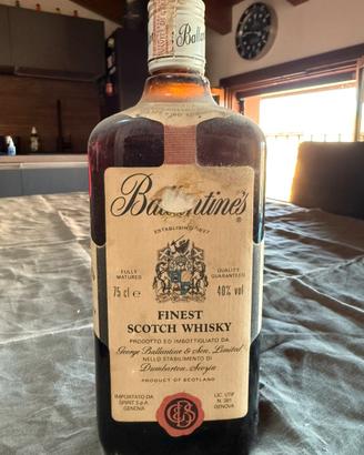 Ballantine finest scotch whisky