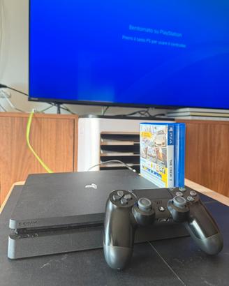 Ps4 Slim 500gb - Joystick + 2 Giochi - Testata