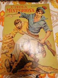 L'isola Misteriosa G.Verne Ed. Boschi 1963