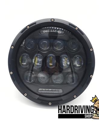 FariLed 105W 7" - omologati DOT SAE E9 - Coppia 