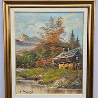 Quadro Paesaggio Montagna