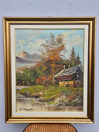 Quadro Paesaggio Montagna