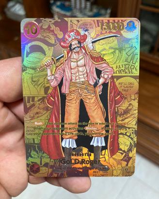 Gol D. Roger op09-118 sec Custom FanMade Gold Art