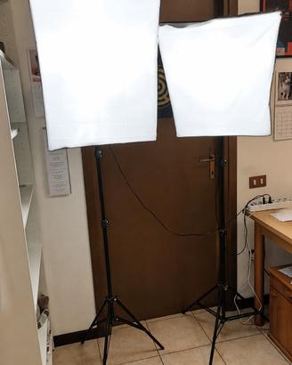 Coppia softbox professionali Raleno