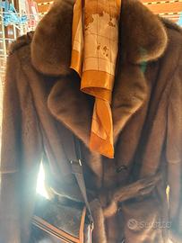 Cappotto visone demibuff- femmina- svendita
