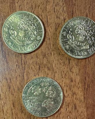200 Lire - Arma dei Carabinieri & Aeronautica