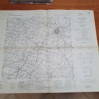 Mappa militare IGM   scala 1/25000  Modena