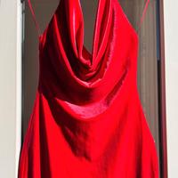 Vestito in velluto-Bershka
