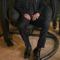 Completo Uomo Blu Scuro Nerastro Petrelli 48