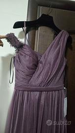 Abito da sera Rosa Antico Glitterato