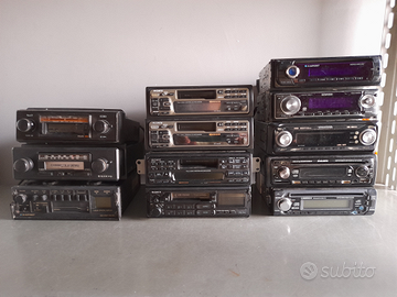 AUTORADIO anni 80/90 e accessori vari