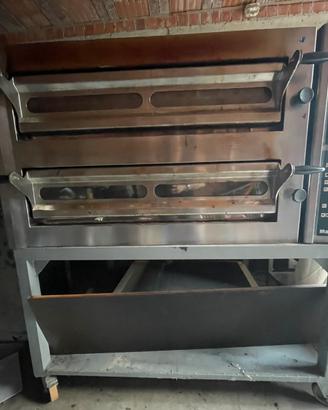 Forno elettrico professionale x pizzeria 6+6 cm 33
