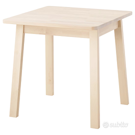 Tavolo Ikea, betulla, modello Norraker